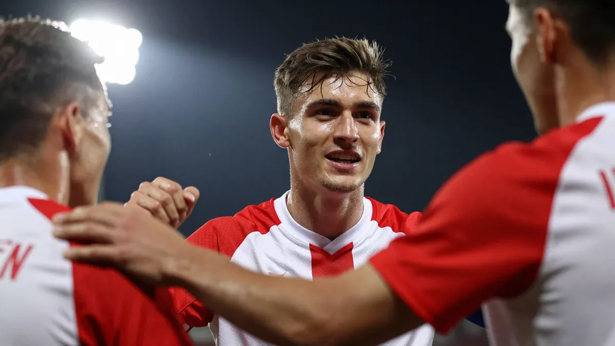 Christos Tzolis shines on Arsenal debut with two assists in Community Shield win