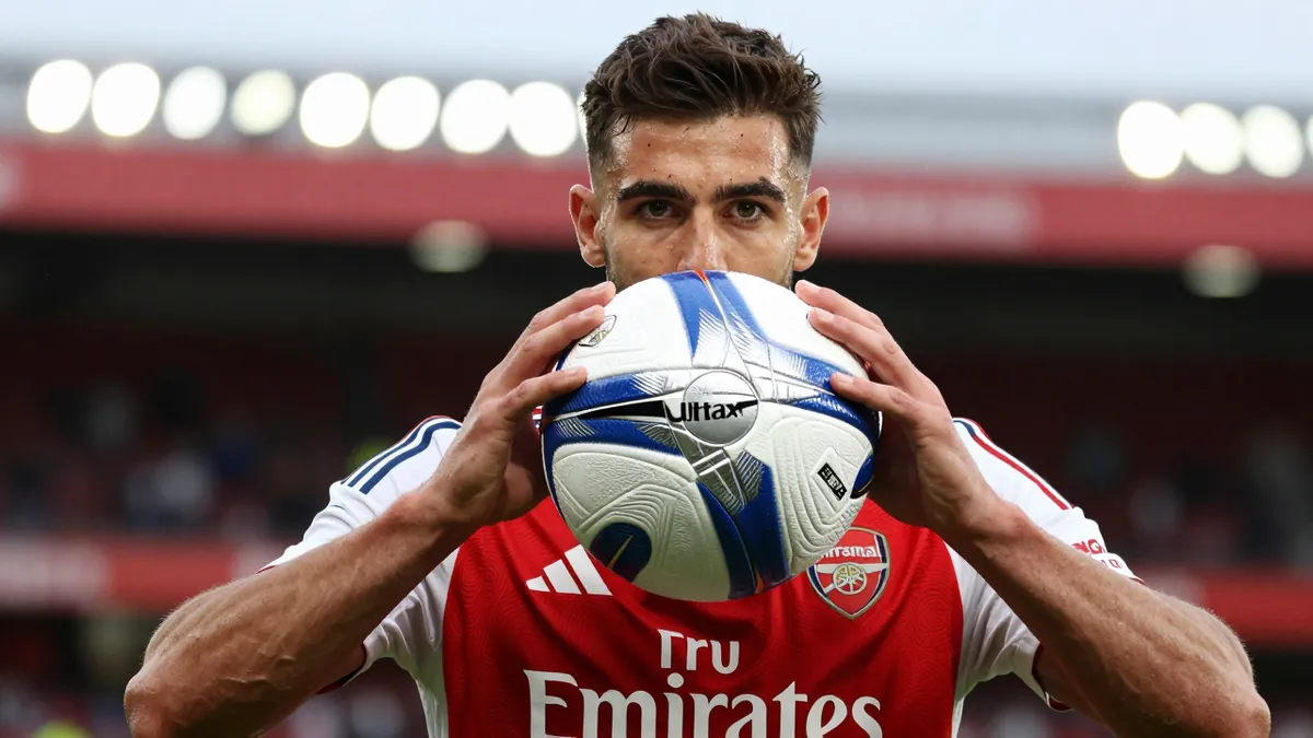 Mitre unveils new match ball for Arsenal's Community Shield clash